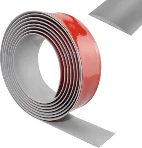 Übergangsprofil Selbstklebend 4cm breit, Grau, 3M