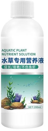 Aquarium Plant Fertilizer, Effective Liquid Plants Food, Adorable Tank Plant Foods, Freshwater-Planted Tanks, Thriving Nutrient Formula for Aquatic Growth and Health, White