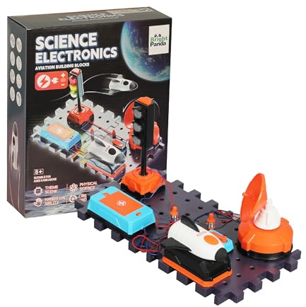 Electric Circuit Kits for Children, Educational Toys STEM Toys with 100+ Science Experiments for Kids 8+, Build Your Own Science Kit for Kids, Combine Kits for Endless Fun (Radar Starter Kit)