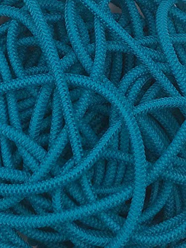 5m Gummikordel am Stück, Gummiband, 22 Farben (Meeresblau)