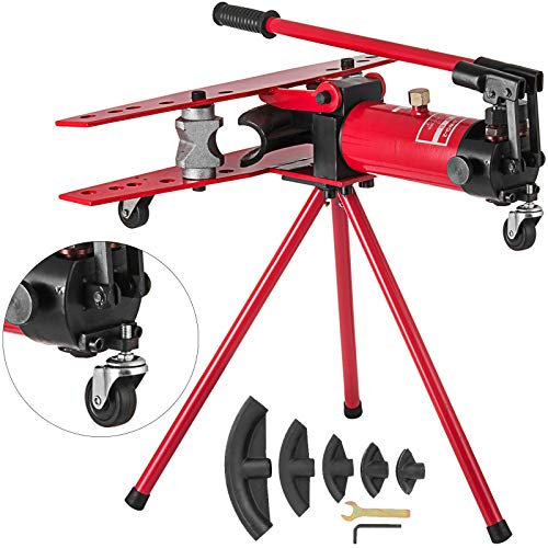 SucceBuy Elektrische Rohrbiegemaschine 16 T Rohrbieger Biegegerät Biegemaschine Biegevorrichtung Formenbieger 1/2, 3/4 1/2, 2
