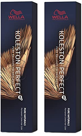 2er Wella Koleston Perfect ME+ 6/7 Dunkelblond Braun 60 ml