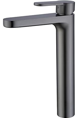 Zorah Grey Tall Mono Basin Mixer Tap