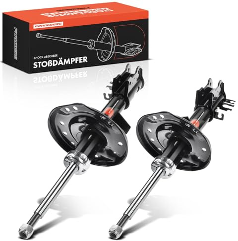 Frankberg 2x Amortisseur à gaz Avant Gauche Droite 540mm Pression de gaz Compatible avec KA RU8 1.2 1.3 TDCi 2008-2016 Remplacer# 333767,333766
