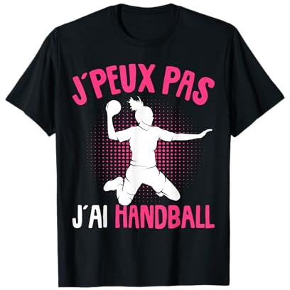 Handball Handballeur Fille Femmes T-Shirt