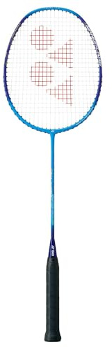YONEX Nanofare 001 transparenter Badmintonschläger | 5U 4G | Cyan | Smash Speed | mittelsteif | Aero-Rahmen | explosives Sonic Flare System | Kopflicht | entwickelt von Japan