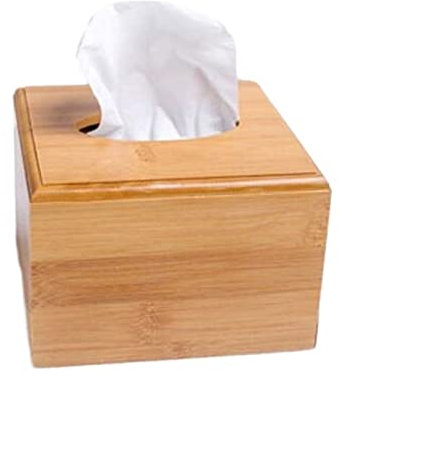 Box für Taschentücher Tissue Box for Home Office Desktop Holz Papier Handtuch Box Hotel Serviette Holz Halter Tisch Servietten Seidenpapier Fall Taschentuch Box(Size:S)