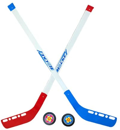 TTETTZ Set da Hockey con Mazza E Palla, Gioco Sportivo da Interno per Bambini