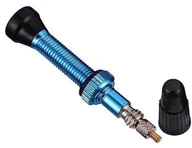 Válvula Tubeless para Bicicleta de Montaña Azul Cobre