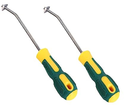 BCOATH 2pcs Tile Opening Tool Ergonomic Grout Remover for Easy Cleaning Tiles Granite for Home Maintenance and Bathroom Kitchen Use