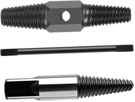 Angoily Double-Head Tap Extractor Plumbing Tool Screw Extractor for Stripped Screws Plumber Tools