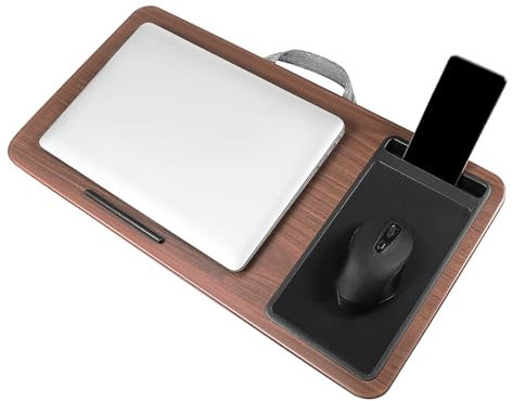 iplusmile Laptop Table Stand Portable Lap Desk for Adults Laptop Tray Mouse Pad for Bed Couch Study Work Platform