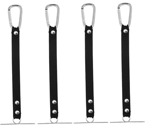 4Pcs Electrical Tape Holder, 2.4 Wide Tape Thong Black Electrical Contractor Tool Belts for Electrician, Construction, Carpenter, Framer