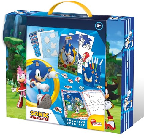 Lisciani Giochi - Sonic Creative Desk Kit, 110704