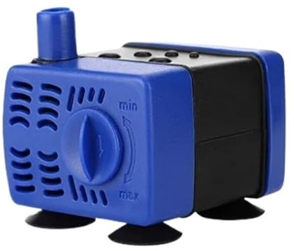 Pompe à eau à membrane auto-amorçante Pompe submersible à filtre silencieux for petit aquarium domestique, changement d'eau, fontaine de jardin, circulation 220 V-240 V(RS-901)