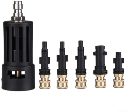 Für Kärcher Hochdruckreiniger Adapter Kompatibel mit K2 bis SLP Modellen mit 14 Zoll Schnellverschluss für verbesserte Schlauch- und Zubehöranpassung (A)