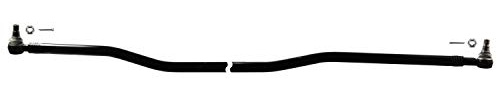 febi bilstein 103252 Lenkstange mit Kronenmuttern und Splinten, vom Lenkgetriebe zum 1. Lenkzwischenhebel , 1 Stück