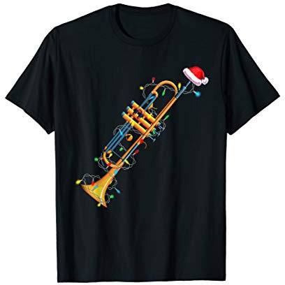 Trompete Weihnachten Xmas Musik Band T-Shirt
