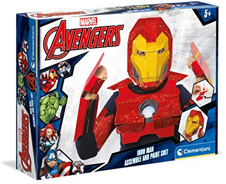 Clementoni 18609, Marvel Iron Man Mask For Childrenn, Ages 4 years Plus