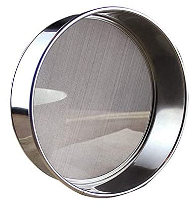 Tamis Fins en Acier Inoxydable, Tamis De Pâtisserie, Forme Ronde Tamiseur De Farine, pour La Farine Tamisée, Le Blé Dur, Les Nouilles De Riz Et Le Bouillon (5.9 * 1.8in)
