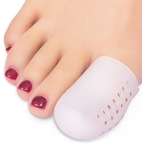 Niupiour Gel Big Toe Protectors, 14 Packs of Breathable Big Toe Caps, Silicone Toe Covers for Big Toe, Calluses, Blisters, Hammer Toe, Provide Pain Relief from Missing or Ingrown Toenails