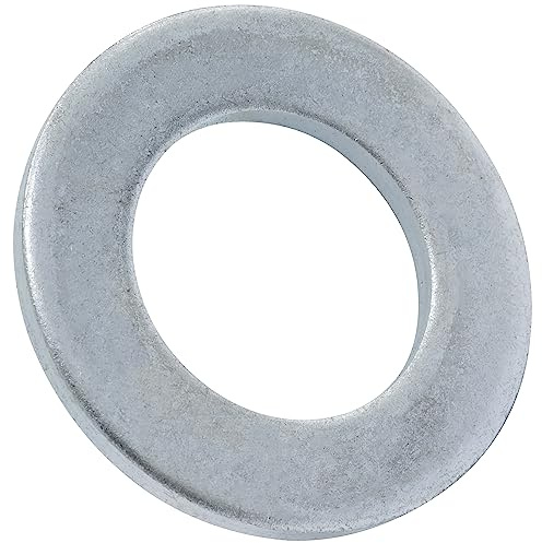 AERZETIX - Lot de 25 Rondelles Plates M27 - en Acier Zingué - DIN 125 - pour Constructions en Bois Assemblage Boulonnerie Vis Écrou Serrage Étanchéité Fixation Mécanique