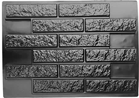 SkyjOy Moldes para Cemento Molde de Ladrillos de Cemento for pavimentación, pavimentadora de pavimento, Molde de hormigón de plástico, decoración de jardín Moldes Hormigon Impreso