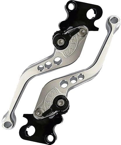Generico Coppia leve regolabili SPORT freno e frizione - MODELLI FRENO A TAMBURO - P.iaggio 50 125 150 200 Vespa Special L N R Primavera ET3 PX Arcobaleno GT GTR TS - CI0820