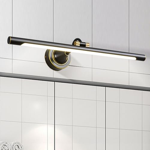 Modern LED Spiegelleuchte Badezimmer Lampe 11W Bad Spiegel Beleuchtung Badspiegel Lampe 180° Auf- Und Abwärtsverstellung Beleuchtung IP44 Wasserdicht LED Make-Up Light,Kaltweiss 6000K