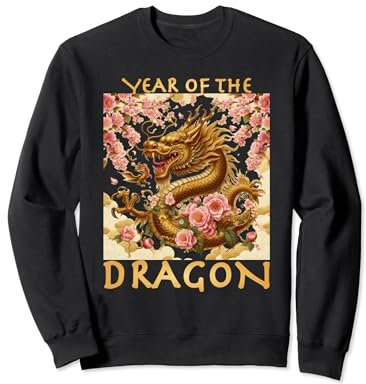 Nouvel An Lunaire Nouvel An Chinois 2024 Année Du Dragon Sweatshirt