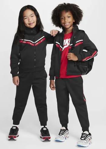 NIKE -Tuta Completa -Felpa con Cappuccio -Tasche A Marsupio -Pantalone con GIROVITA Elasticizzato -Logo