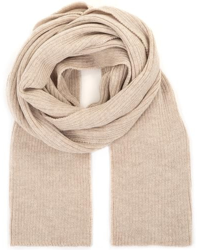 molti Damen Schal 100% Merinowolle – langer Winterschal (203 x 24 cm), warm & atmungsaktiv, OEKO-TEX zertifiziert | Farbauswahl