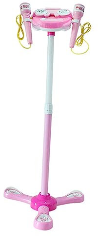 PHENOFICE Toy Microphone for Boys and Girls Music Toy Lights Amplified Microphone Plaything