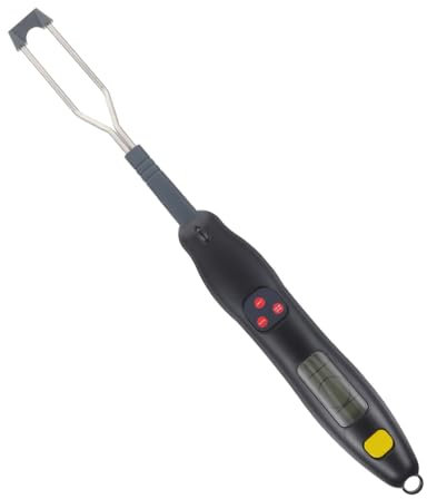 Levemolo Electronic Bbq Temperature Fork for Home Grilling Thermometer Meat Heat Indicator Digital Temperature Indicating Fork for Outdoor Cooking