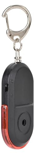 Vistreck Allarme Trovachiavi Wireless Antismarrimento con Fischio e Luce LED - Batteria Inclusa - Blu (Rosso)