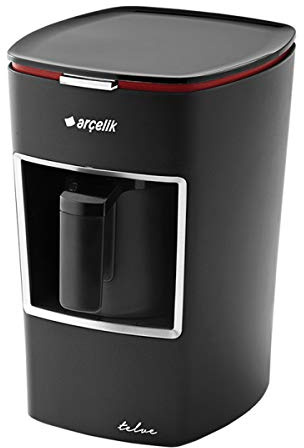 Arcelik telve Mocha Máquina de café espresso Cafetera turca NEGRO