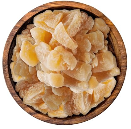 Bremer Gewürzhandel Ingwerstücke scharf, mit Fructose, süß-scharf im Geschmack, leckerer Snack, 1kg