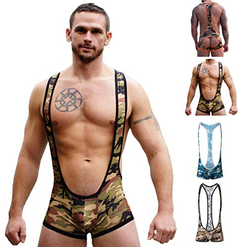 Gruff Pup Combat Singlet - Army Camo - Full Coverage - XX-Large