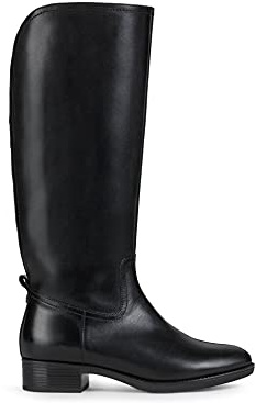 Geox D Felicity A, Stivali Donna, Nero (Black C9999), 40 EU