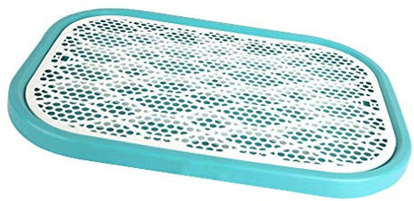 ADASP Hundetoiletten Pet Training Tray, Indoor-Outdoor-Welpen-Töpfchenhalter 2-Schicht-System Hundetoilette, Katzentoilette, 26 * 20 Zoll
