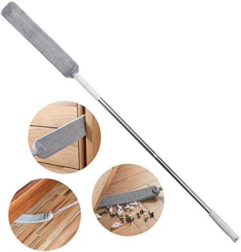 Retractable Gap Dust Cleaning Artifact Brush Long Handle Household Sweep Mop Free to bend, clean dead corners.