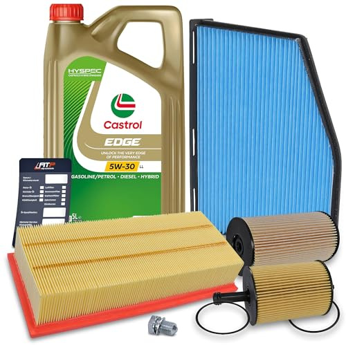 BESTPRICE ATP Inspektionspaket Filterset mit 1x Ölfilter, 1x Innenraumfilter | Kompatibel mit: AUDI A3, A3 Cabriolet, A3 Sportback, TT, TT Roadster, SEAT ALTEA, ALTEA XL, LEON, TOLEDO III
