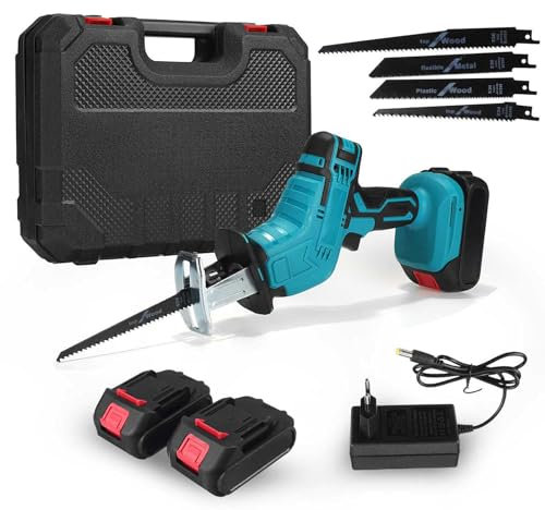XGXHIN Bone Saw Machine, Electric Commercial Home Butchers Saw, Hacksaw Handheld Cordless Cutting Tools, Reciprocating Saws for Cutting Meat/Bones
