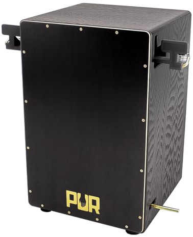 Pur PC6699 Vision Pro Double Hi-Hat Black and Gold Cajon
