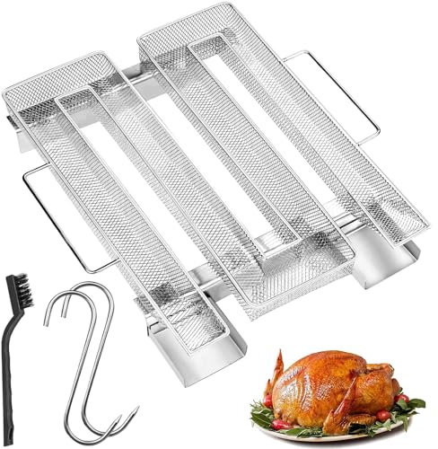 UMIWE Generatore di affumicatura a freddo, in acciaio inox, con manico, generatore di fumo freddo per affumicatore, generatore di fumo per barbecue