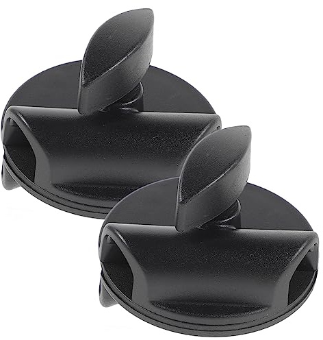 LALADEFIEE 2Pcs Adjustable Microphone Holder Clips for Hand-Held Microphones with Rotatable Design and Suitable for 15Mm Hole Diameter, for Studio Recordings and Music Programs