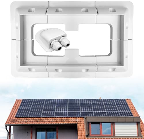 7 unidades de soporte para panel solar autocaravana, soporte de panel solar, soporte de montaje para panel solar, soporte de montaje para paneles solares, para techos de caravanas, barcos, caravanas