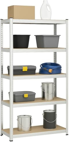 Pro&Basics Schwerlastregal 175KG Fachlast 150x70x30 Metallregal Kellerregal 875KG