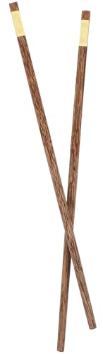 HOMOBABE Palillos Chinos de Madera Reutilizables de Textura Cómoda para Restaurante Hotel y Hogar Barniz Tradicionales para Uso Versátil