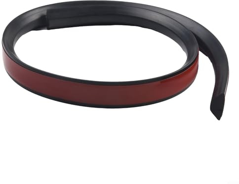 Hosrivae Bande de rétention d'eau en silicone pour séparation humide et sèche, joint de seuil de douche flexible, à découper à la taille désirée pour salle de bain et cuisine (noir, 100 cm)